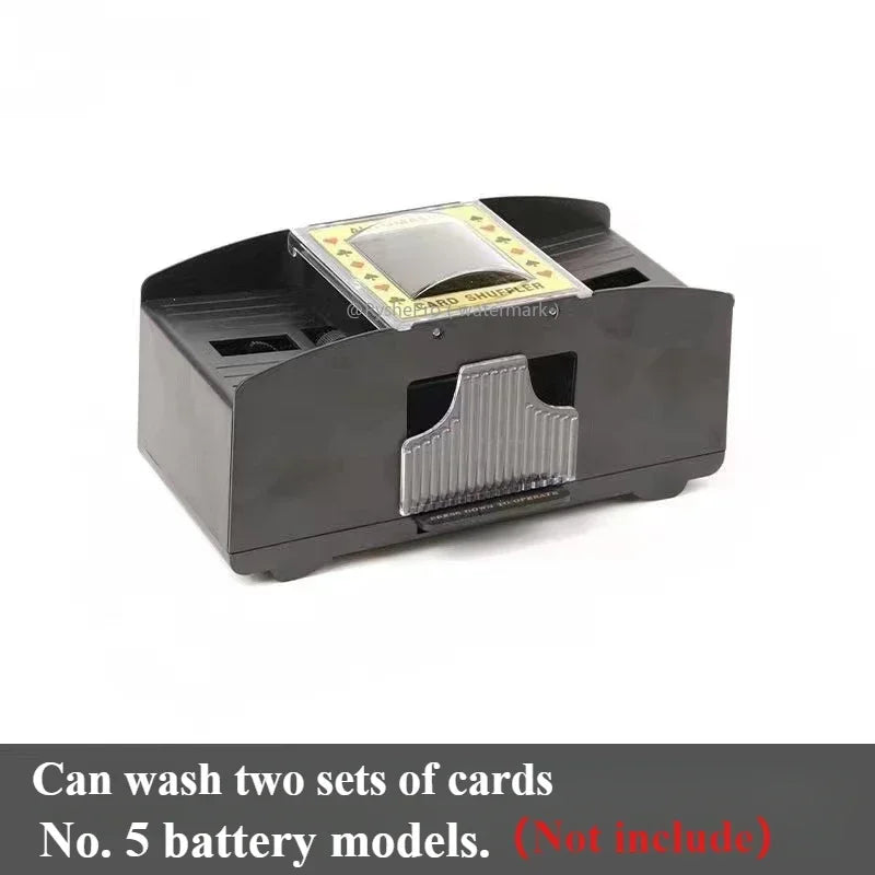 Automatic Card Shuffler - USB & Battery Powered - For Poker, Blackjack & More