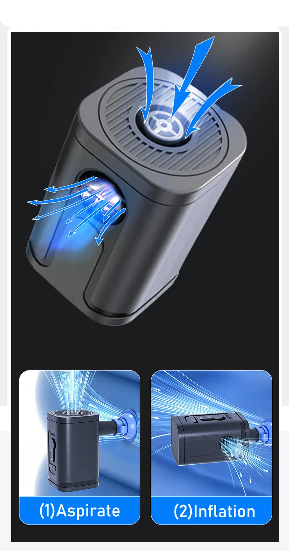 Vacuum Compression Backpack for Travel and Business