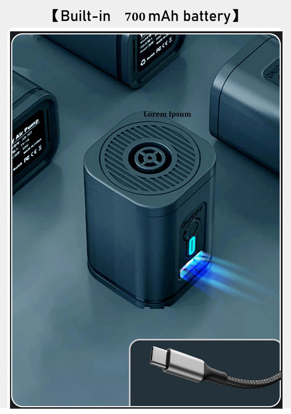 Vacuum Compression Backpack for Travel and Business