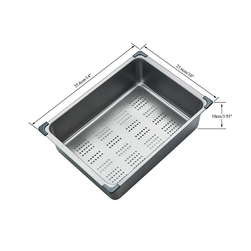 Large Stainless Steel Waterfall Kitchen Sink with Digital Faucet, Soap Dispenser & Cup Washer