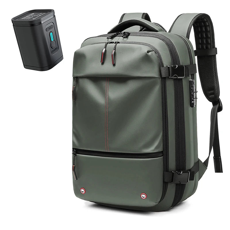 Vacuum Compression Backpack for Travel and Business