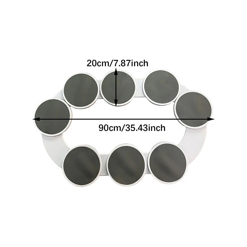 Spinning Snack Tray: Non-Slip Lazy Susan for Easy Sharing