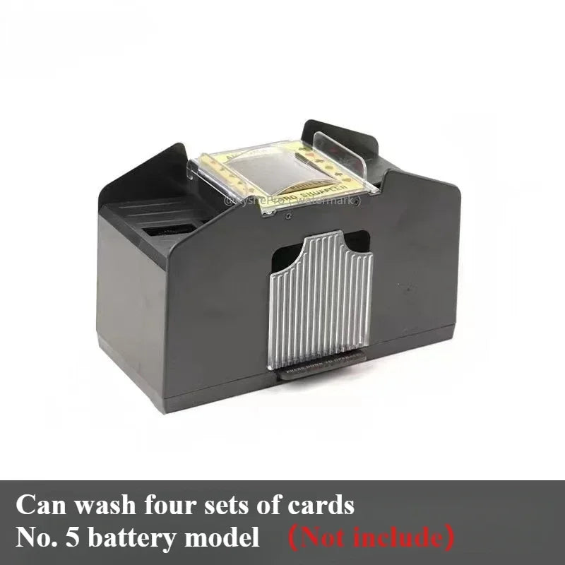Automatic Card Shuffler - USB & Battery Powered - For Poker, Blackjack & More