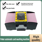 Automatic Card Shuffler - USB & Battery Powered - For Poker, Blackjack & More