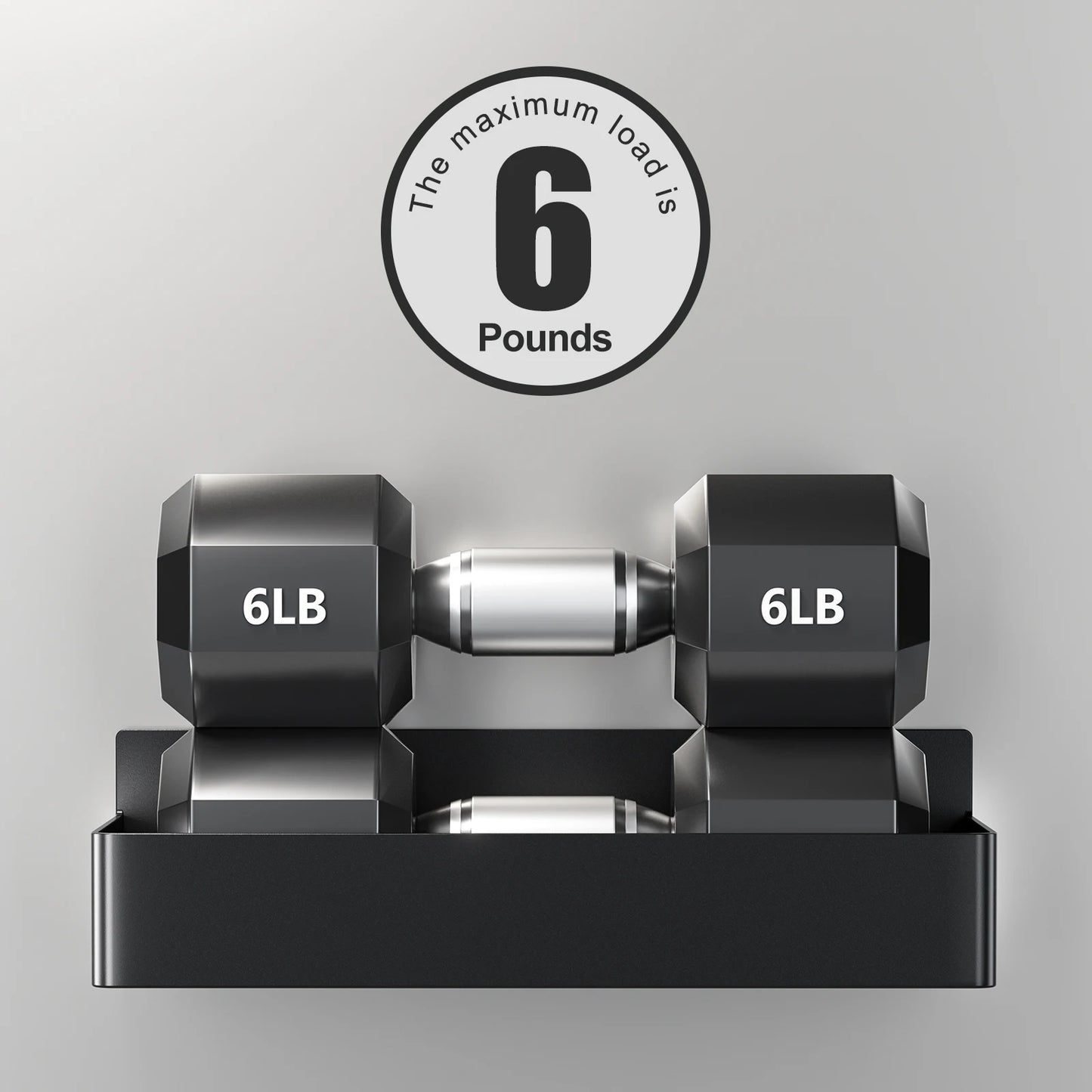 Magnetic 2-Tier Fridge, Microwave, Washing Machine & Dryer Shelf - Black & White