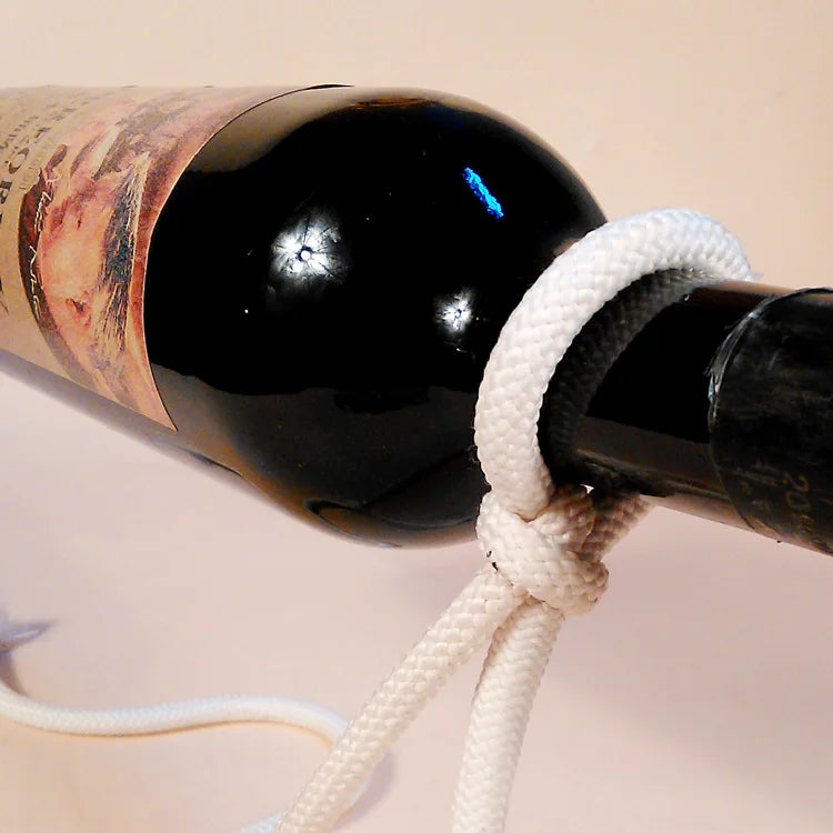 Rope Red Wine Rack Snake Bracket Wine Bottle Holder Modern Style For Home Decoration Table Decor Wine Cabinet Display