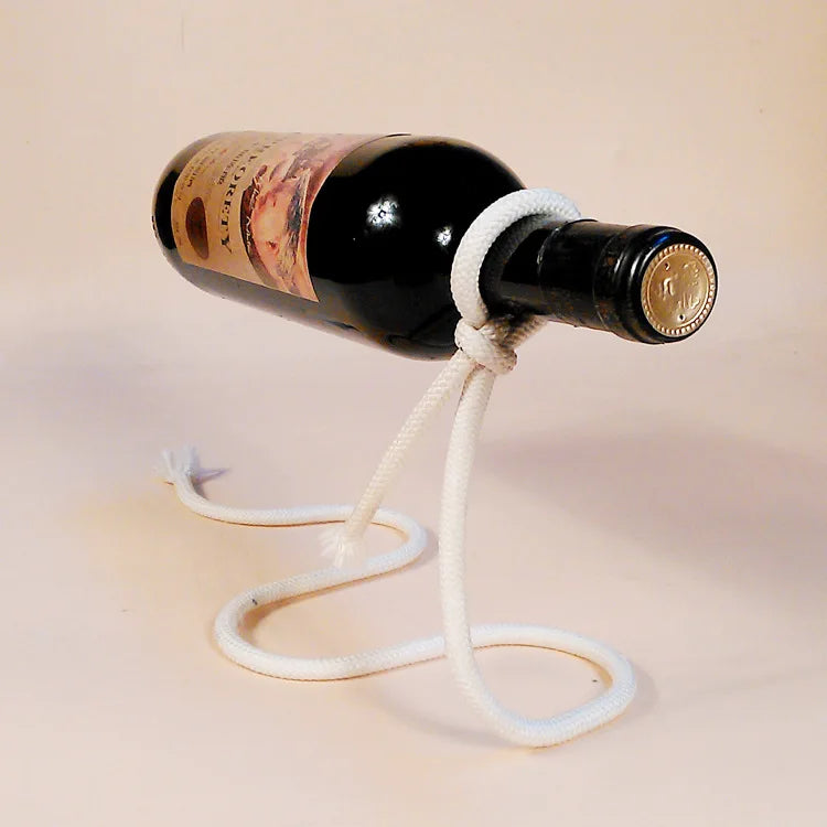Rope Red Wine Rack Snake Bracket Wine Bottle Holder Modern Style For Home Decoration Table Decor Wine Cabinet Display