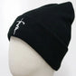 Embroidered Letter Beanies Bonnet For Women&Men 2Layer Silk Satin Lined Anti Static Knitted Hat Autumn Winter SKi Skullies Cap