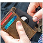 Apple AirTag Wallet Cases - 2 Pack, Card-Thin Design, GPS Tracker for Purse & Wallet
