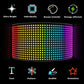 Bright LED Pixel Sign: Scrolling, Flexible, App-Controlled - Perfect for Cars & More!