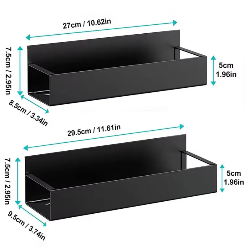 Magnetic Fridge Shelf: Space-Saving Spice & Kitchen Organizer