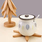 Folding Wooden Trivets, Tree Design, Heat-Resistant Coasters (Set of 3)