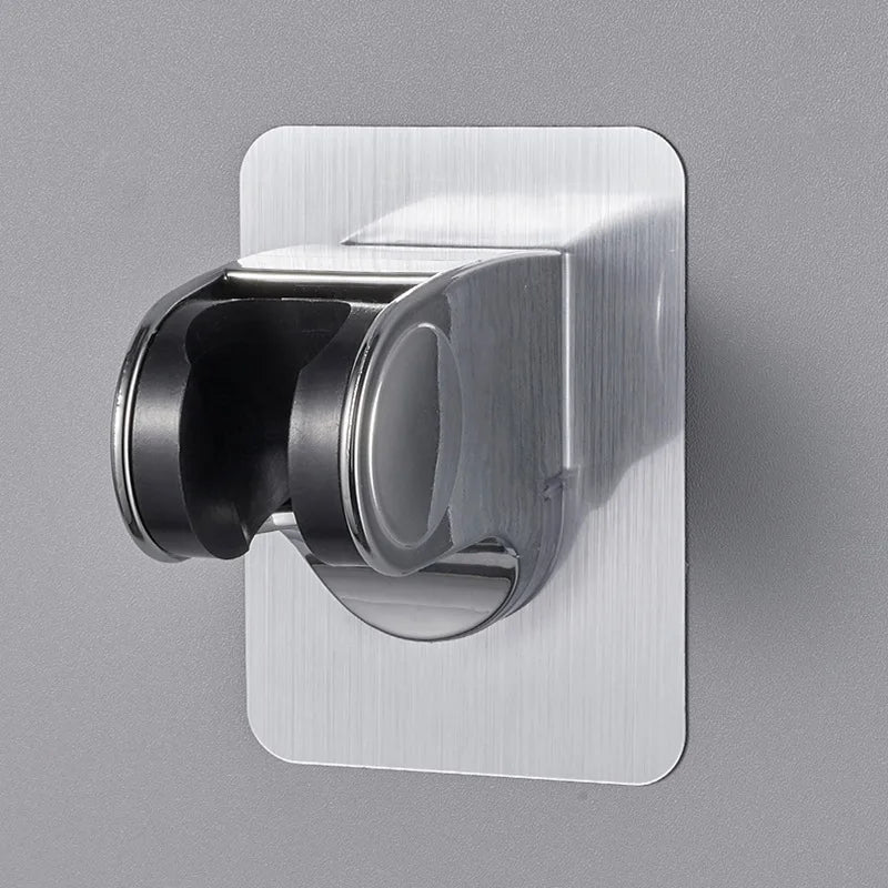 Universal Wall-Mounted Showerhead Holder – Punch-Free Adjustable Self-Adhesive Bathroom Bracket