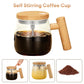 Electric Automatic Self Stirring Cup 400ml Self Mixing Coffee Mug Glass Waterproof Protein Powder Stirrers for Gym Home Office