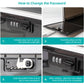 Clear Refrigerator Locking Storage Box for Food, Medicine, & More.