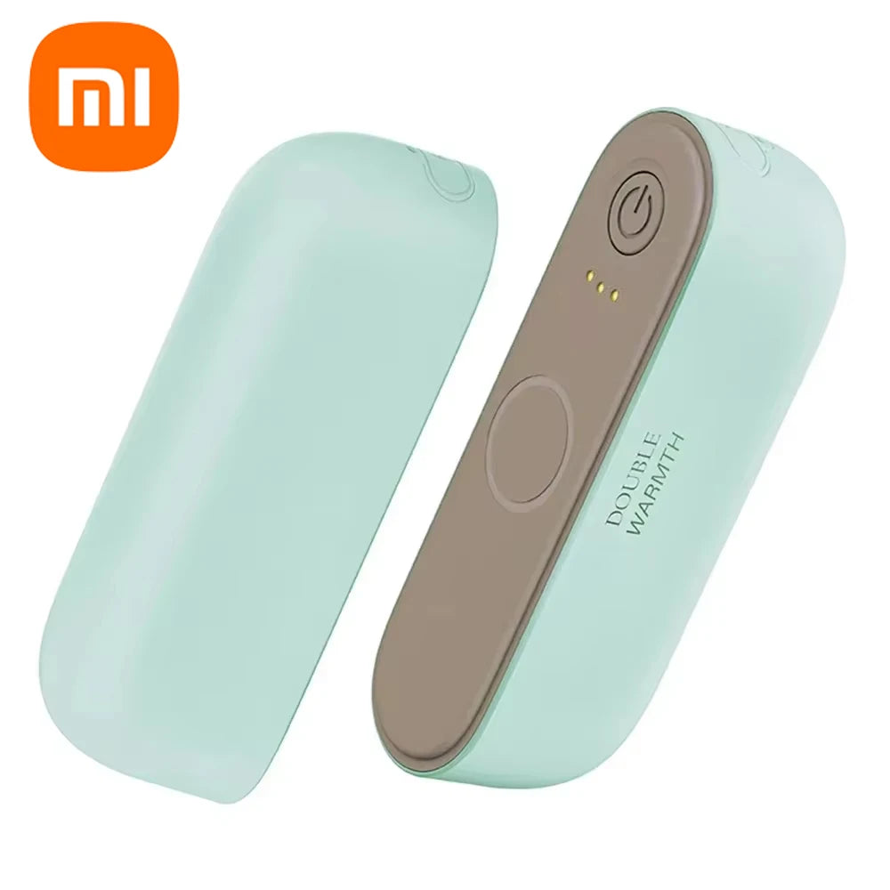 Xiaomi 2-in-1 Magnetic Rechargeable Hand Warmer – Portable Electric Pocket Heater with Long-Lasting Safe Heating