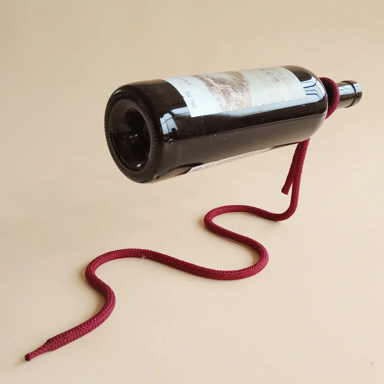 Rope Red Wine Rack Snake Bracket Wine Bottle Holder Modern Style For Home Decoration Table Decor Wine Cabinet Display
