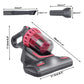 DayPlus Cordless Dust Mite Removal Mattress Vacuum Cleaner 3 IN 1 Home Bed Sofa Mattress with UV Light Cleaning Machine for Bed