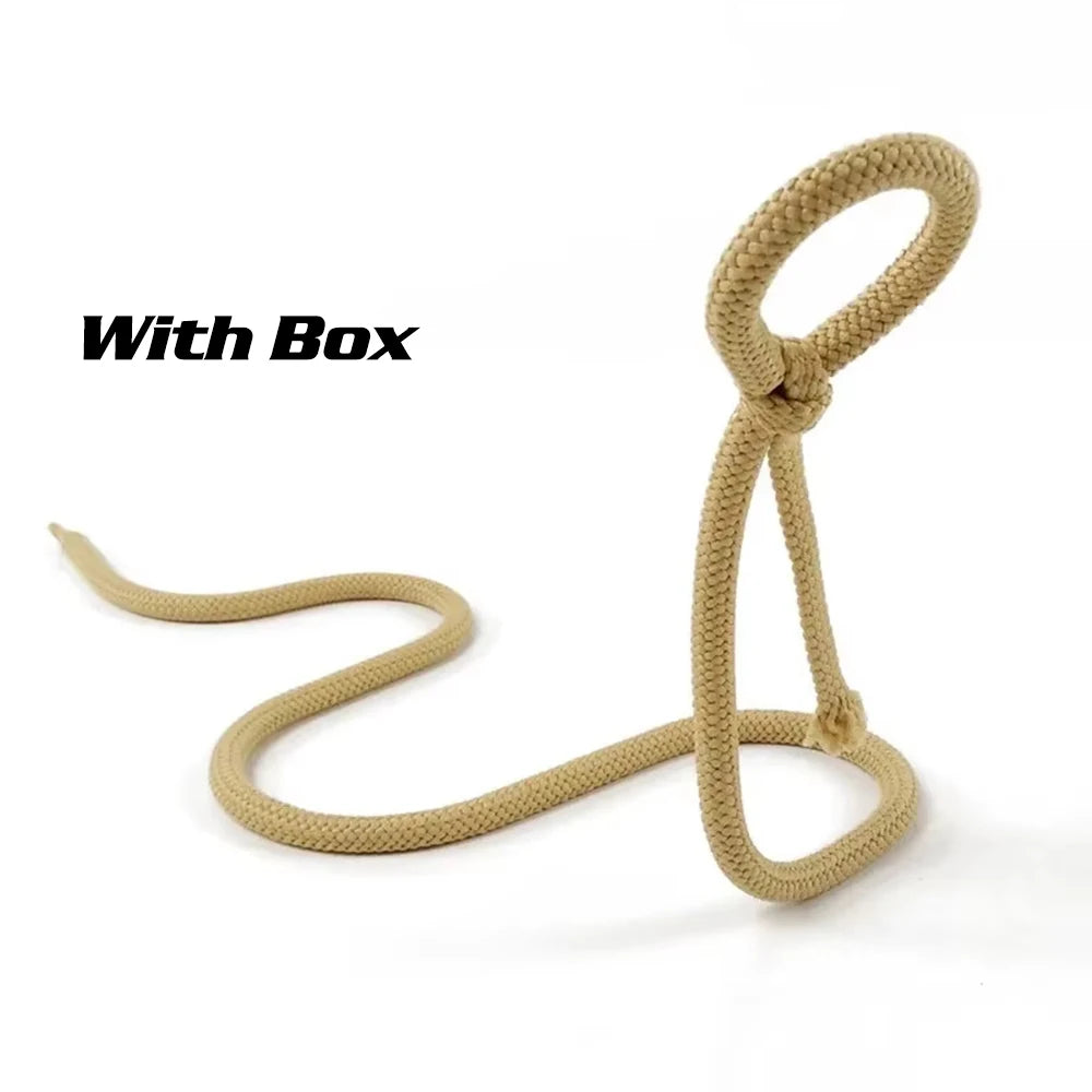 Rope Red Wine Rack Snake Bracket Wine Bottle Holder Modern Style For Home Decoration Table Decor Wine Cabinet Display