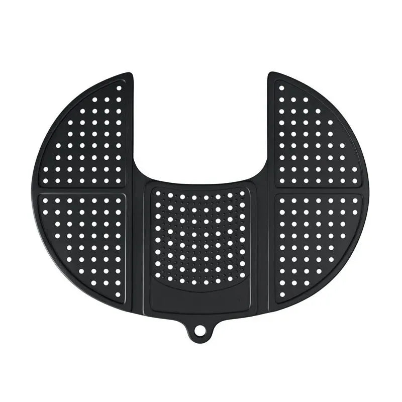 Collapsible Sink Cover and Silicone Makeup Pad with Bathroom Storage Shelves and Racks for Great Space Saving