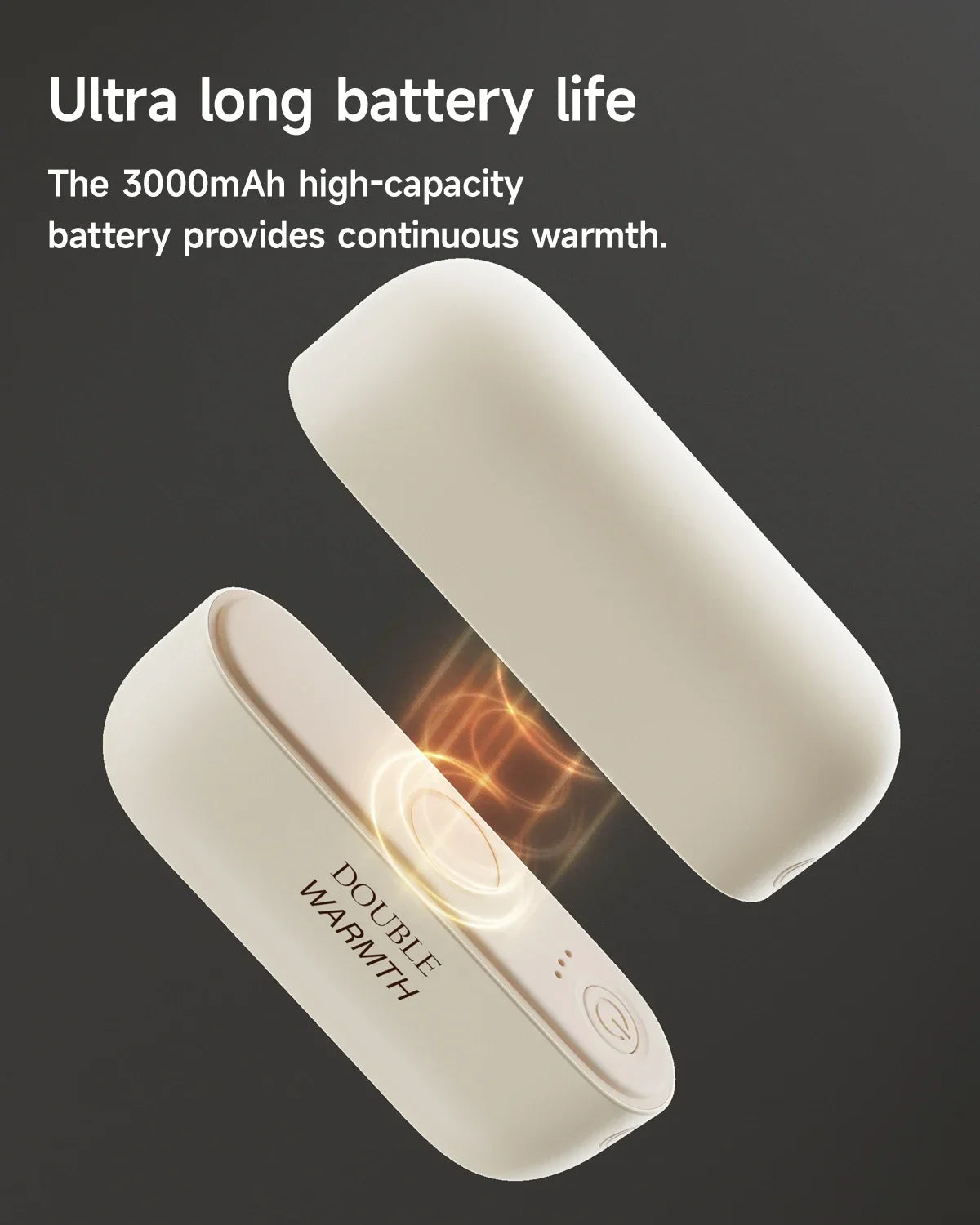 Xiaomi 2-in-1 Magnetic Rechargeable Hand Warmer – Portable Electric Pocket Heater with Long-Lasting Safe Heating