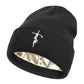 Embroidered Letter Beanies Bonnet For Women&Men 2Layer Silk Satin Lined Anti Static Knitted Hat Autumn Winter SKi Skullies Cap