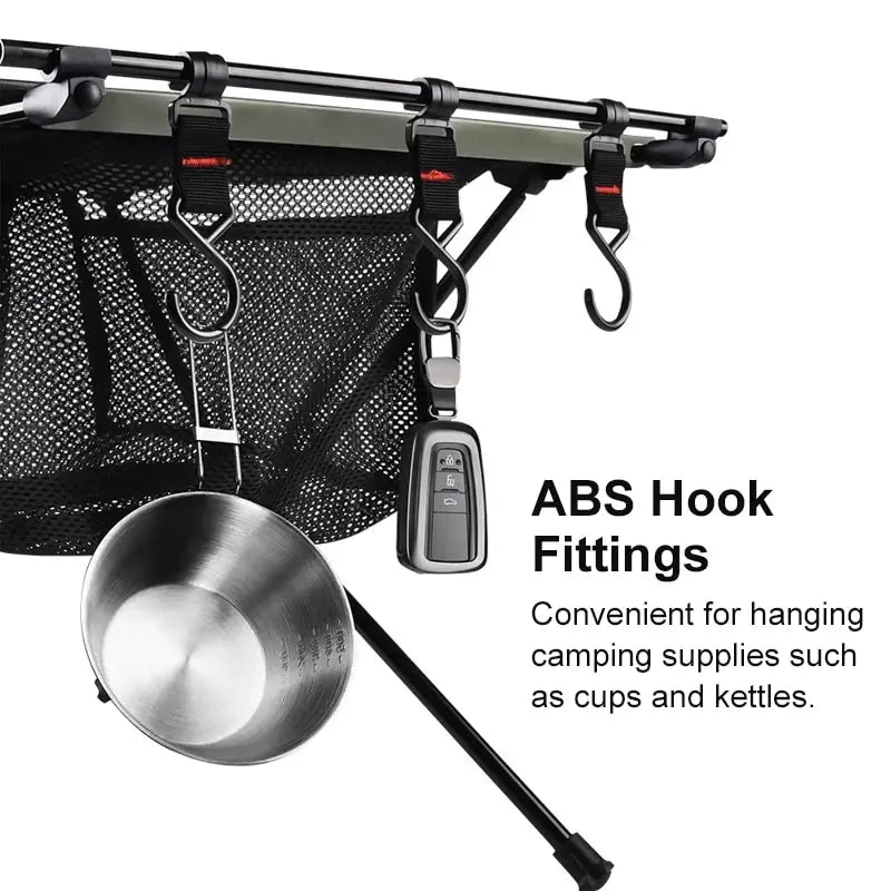 Westtune Portable Camping Folding Table – Lightweight Aluminum Alloy Outdoor Table with Accessories & Multifunctional Design