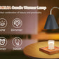 Candle Warmer Lamp Aromatherapy Retro Melting Wax Lamp with Timer Scent Candle Melt Lantern for Home Bedroom Modern Decoration