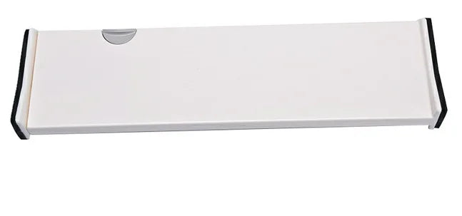 Adjustable T-Drawer Dividers – Retractable White Plastic Partition Holders for Home Organization