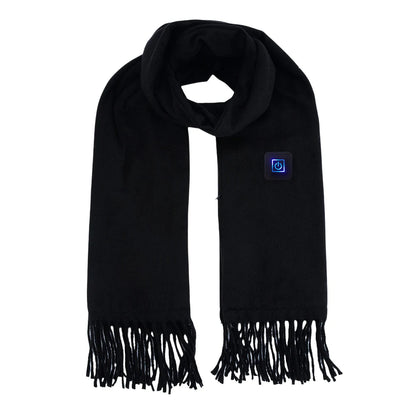 Electric USB Heated Scarf Neck Heating Pad 3 Temperature Adjustable Heated Neck Warmer Heating Neck Wrap for Men Women