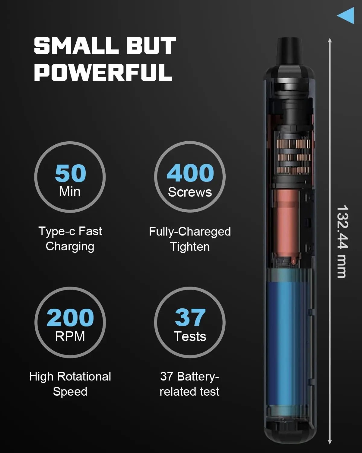 68-in-1 Electric Screwdriver Set – Precision Magnetic Bits, 5 Torque Modes for Electronics & Repairs