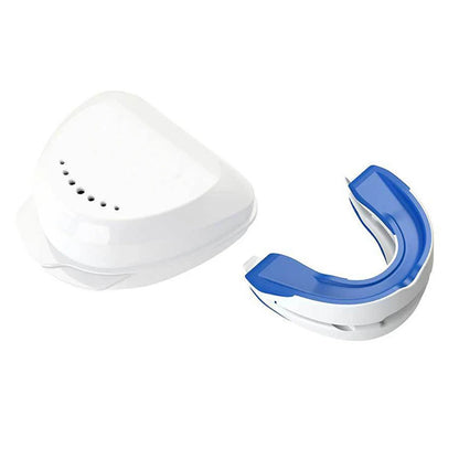 Anti-Snoring Mouthpiece Anti-Snoring Device Adjustable Jaw Positioning Night Time Teeth Mouthguard & Sleeping Bite Guard