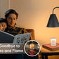 Candle Warmer Lamp Aromatherapy Retro Melting Wax Lamp with Timer Scent Candle Melt Lantern for Home Bedroom Modern Decoration