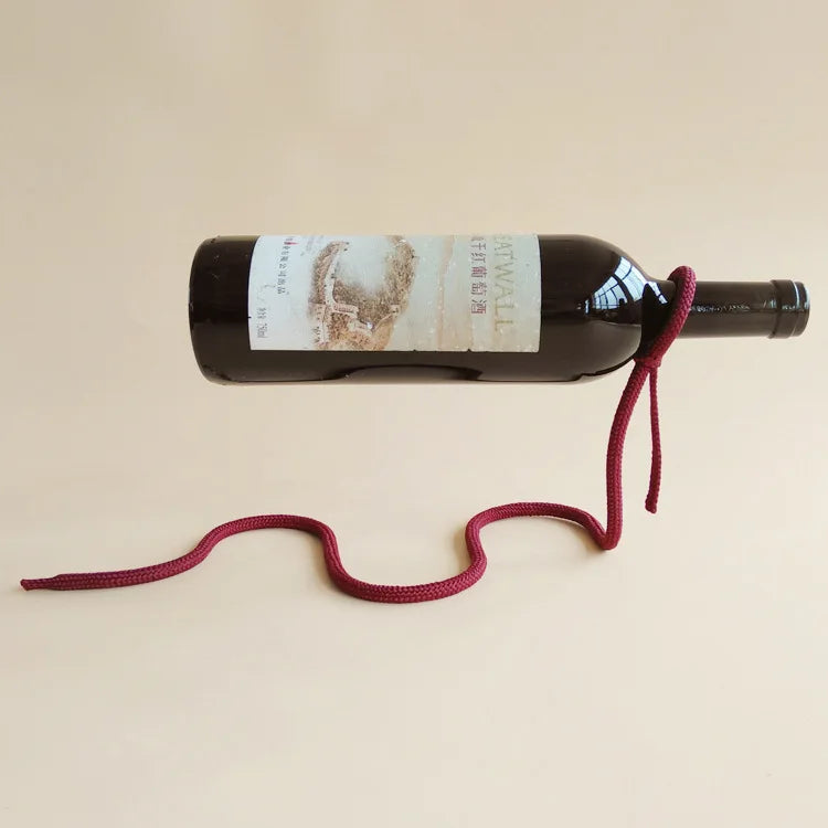 Rope Red Wine Rack Snake Bracket Wine Bottle Holder Modern Style For Home Decoration Table Decor Wine Cabinet Display