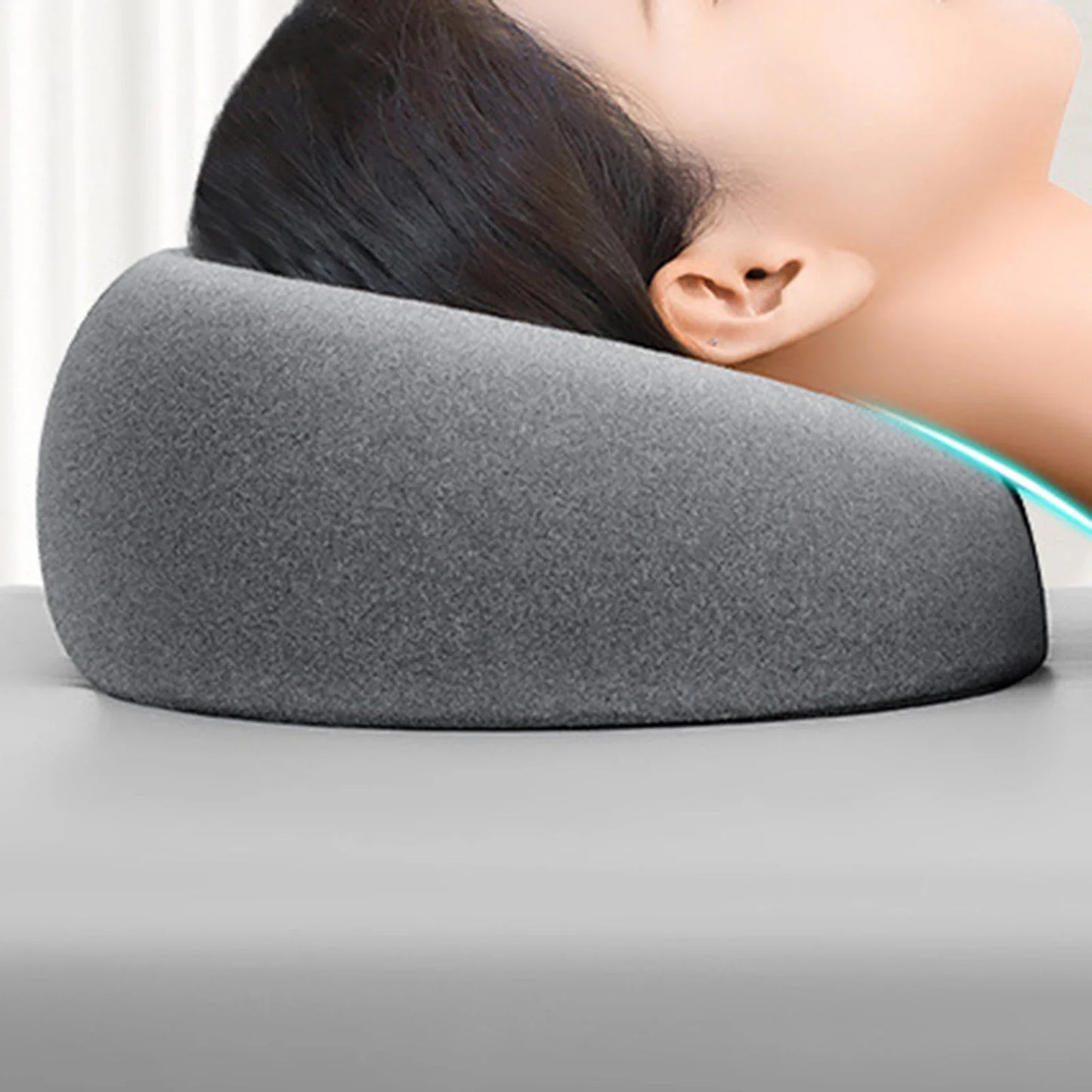 Face Down Pillow Desk Nap Pillow Prone Resting Comfort Memory Foam Ergonomics Home Massage Headrest for Beauty Salon