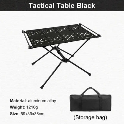 Westtune Portable Camping Folding Table – Lightweight Aluminum Alloy Outdoor Table with Accessories & Multifunctional Design