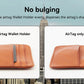 Apple AirTag Wallet Cases - 2 Pack, Card-Thin Design, GPS Tracker for Purse & Wallet