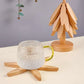 Folding Wooden Trivets, Tree Design, Heat-Resistant Coasters (Set of 3)