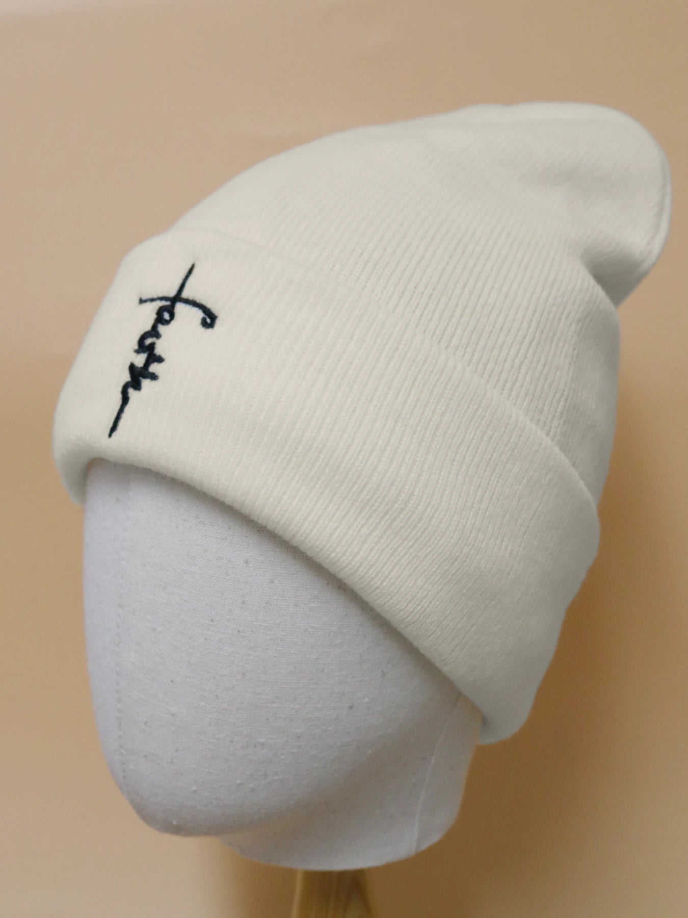 Embroidered Letter Beanies Bonnet For Women&Men 2Layer Silk Satin Lined Anti Static Knitted Hat Autumn Winter SKi Skullies Cap