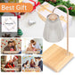 Candle Warmer Lamp Aromatherapy Retro Melting Wax Lamp with Timer Scent Candle Melt Lantern for Home Bedroom Modern Decoration