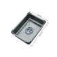 Large Stainless Steel Waterfall Kitchen Sink with Digital Faucet, Soap Dispenser & Cup Washer