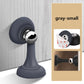 KK&FING Strong Magnetic Silent Suction Household Bedroom Free-punch Door Suction Anti-collision Door Stop Silicone Floor Suction