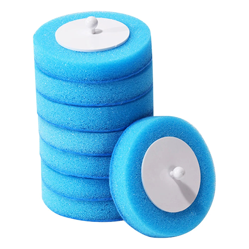 Wall-Mounted Toilet Brush with Long Handle – Eco-Friendly WC Cleaner with Disposable Brush Heads