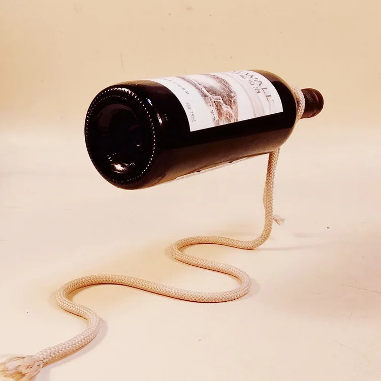 Rope Red Wine Rack Snake Bracket Wine Bottle Holder Modern Style For Home Decoration Table Decor Wine Cabinet Display