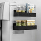 Magnetic 2-Tier Fridge, Microwave, Washing Machine & Dryer Shelf - Black & White
