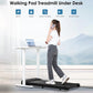Bigzzia Walking Pad Under Desk Treadmill, 5MPH Portable Treadmill Home Quiet Lightweight Flat Treadmill pad 300lb Capacity 2.5HP