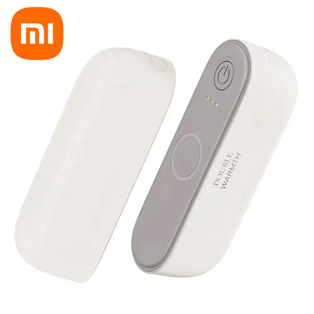 Xiaomi 2-in-1 Magnetic Rechargeable Hand Warmer – Portable Electric Pocket Heater with Long-Lasting Safe Heating
