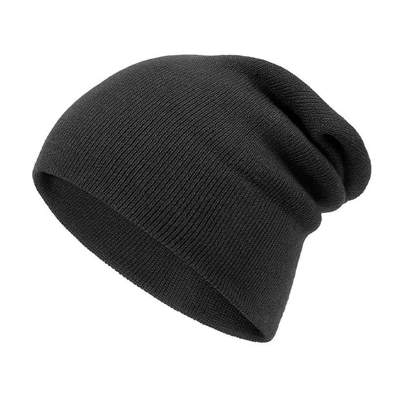 Embroidered Letter Beanies Bonnet For Women&Men 2Layer Silk Satin Lined Anti Static Knitted Hat Autumn Winter SKi Skullies Cap